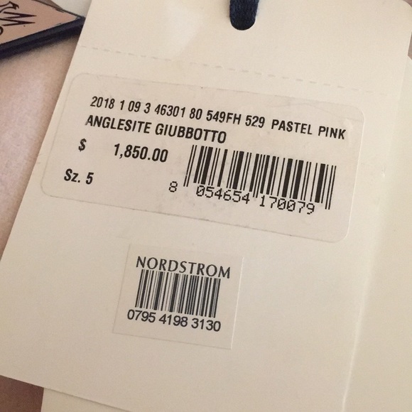 New Moncler Anglesite Hooded Jacket Pastel Pink S5 - Picture 6 of 8